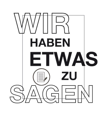 Wir haben etwas zu sagen
