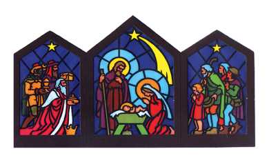 Transparent - Krippe 19,5 x 10 cm 