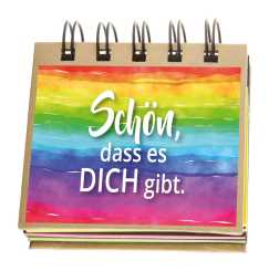 Haftnotizen-Set - Regenbogen - Schön, dass es dich gibt 