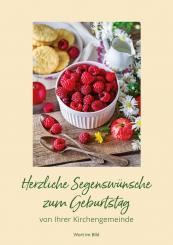 Heft A5 - Herzliche Segenswünsche zum Geburtstag von Ihrer Kirchengemeinde 