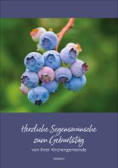 Heft A5 - Herzliche Segenswünsche zum Geburtstag von Ihrer Kirchengemeinde 