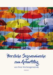 Heft A5 - Herzliche Segenswünsche zum Geburtstag von Ihrer Kirchengemeinde 
