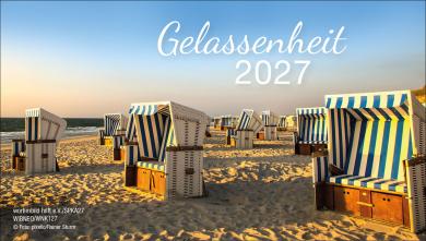 Kalender 2027 - Gelassenheit Mini 