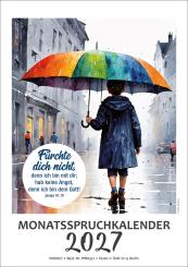 Monatsspruchkalender 2027 - A4 
