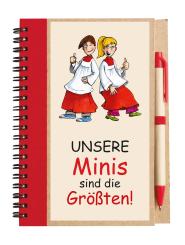 Notizbuch mit Kuli - Minis - Unsere Minis sind die Größten 