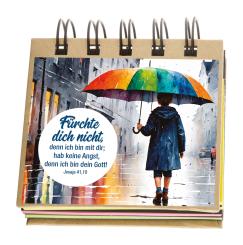 Haftnotizen-Set - Jahreslosung 2027 - Regenschirm 