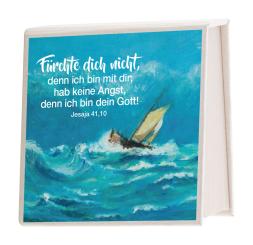 Notizblock Milchkarton - Jahreslosung 2027 - Boot 
