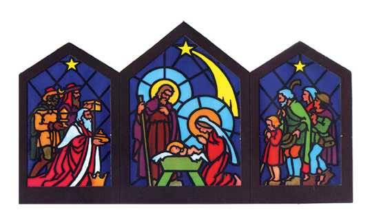 Transparent - Krippe 19,5 x 10 cm 