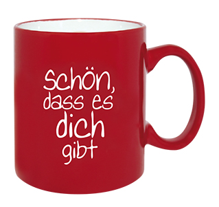 Tasse - Schön, dass es dich gibt 