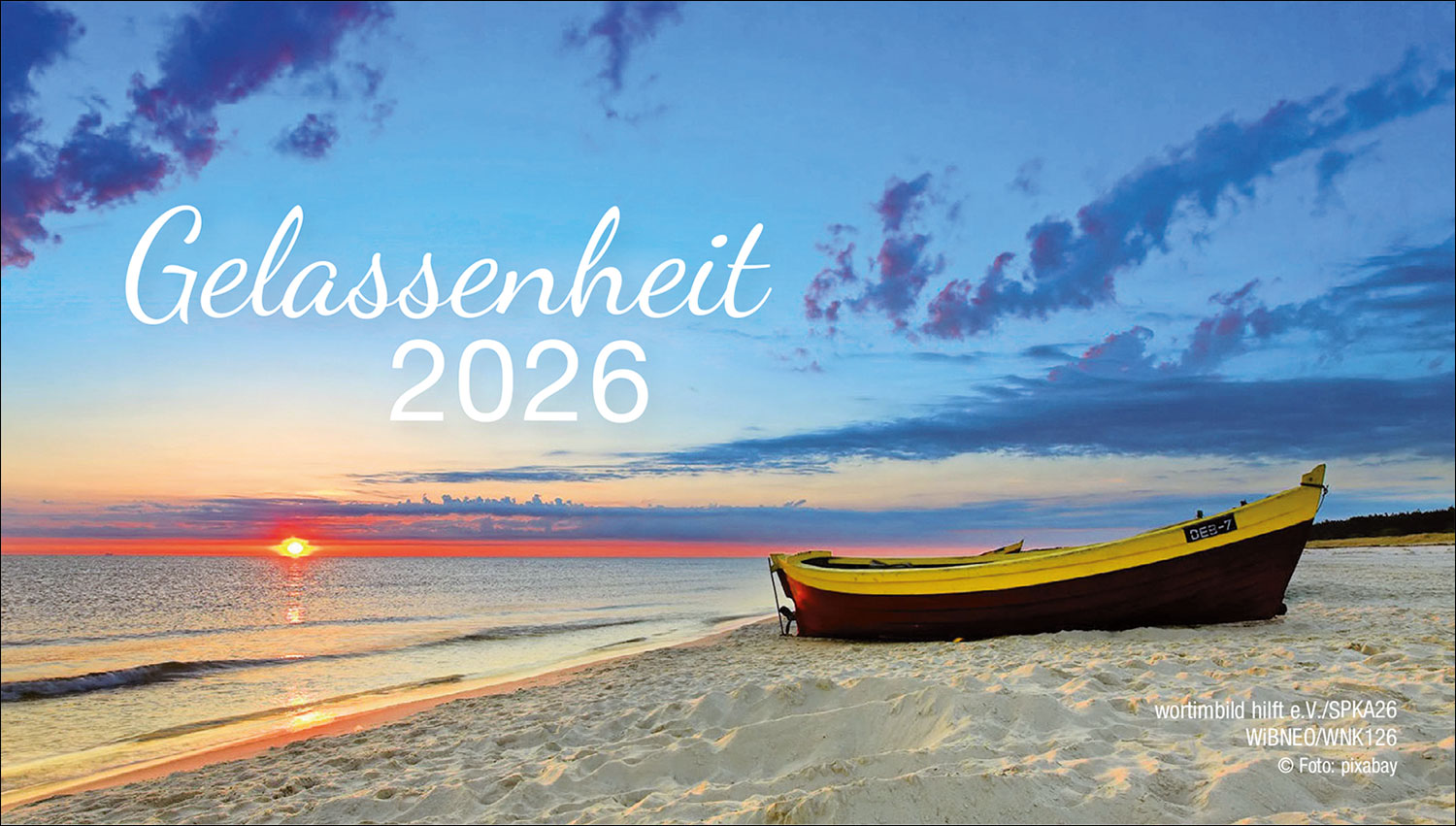 Spendenkalender 2026