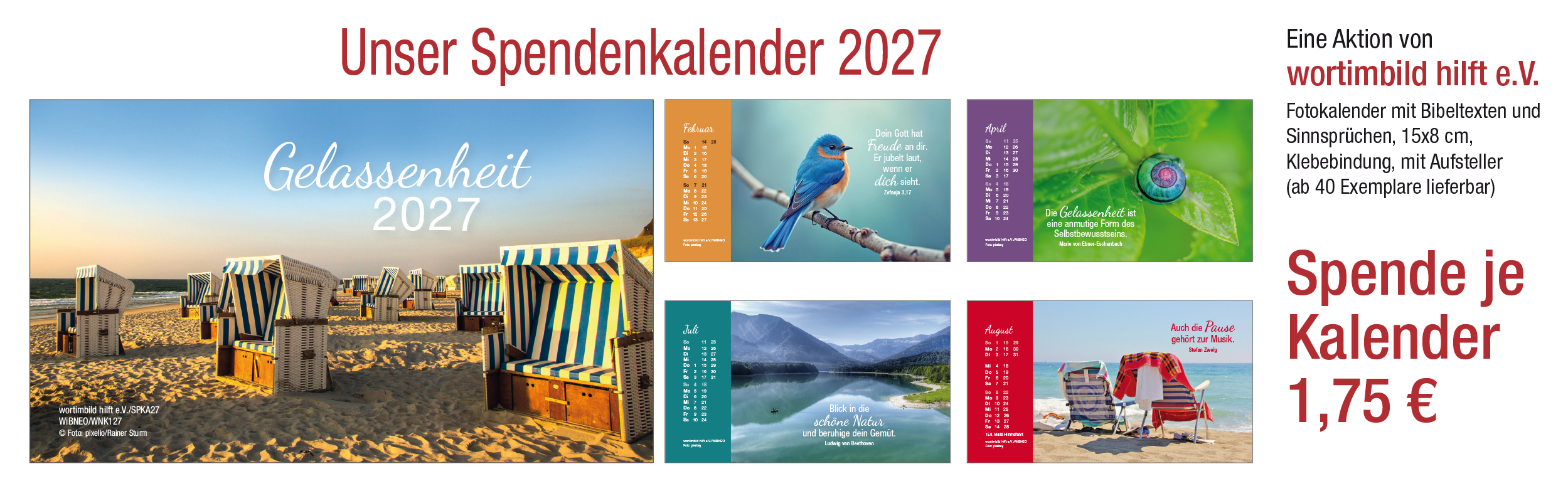 Spendenkalender 2027